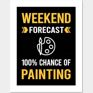 Weekend Forecast Painting Posters and Art